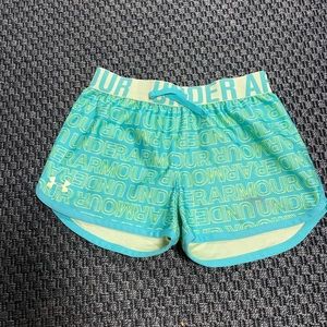 Under armor girls shorts for running or really any sport